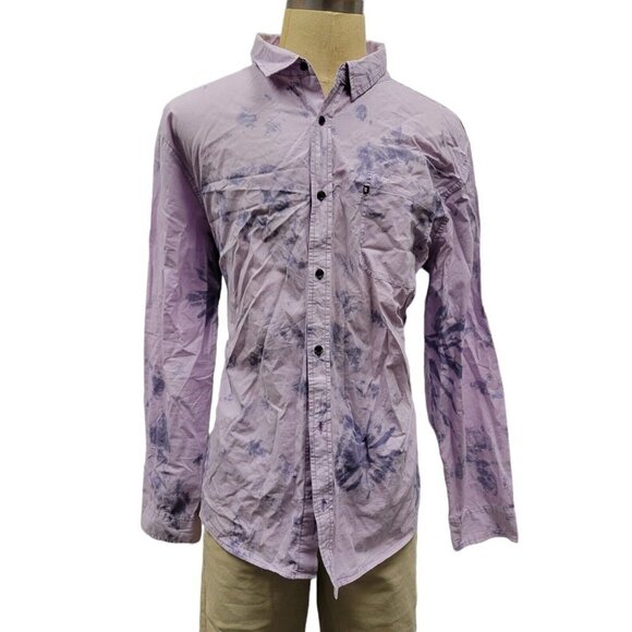 MEN'S Junk Food Long-Sleeve Dyed Shirt. Size XXL. New With Tags - Picture 1 of 10